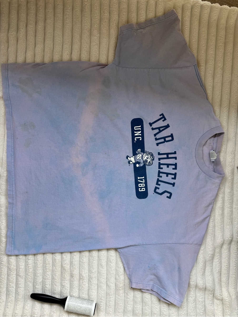 Vintage Foot Locker UNC Tar Heels Bleach Tee 3XL